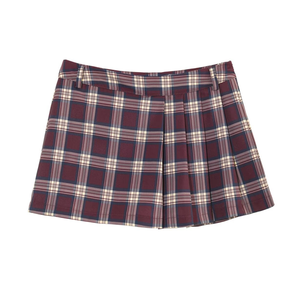 Splicing POLO collar jacket jacket+skirt pants set