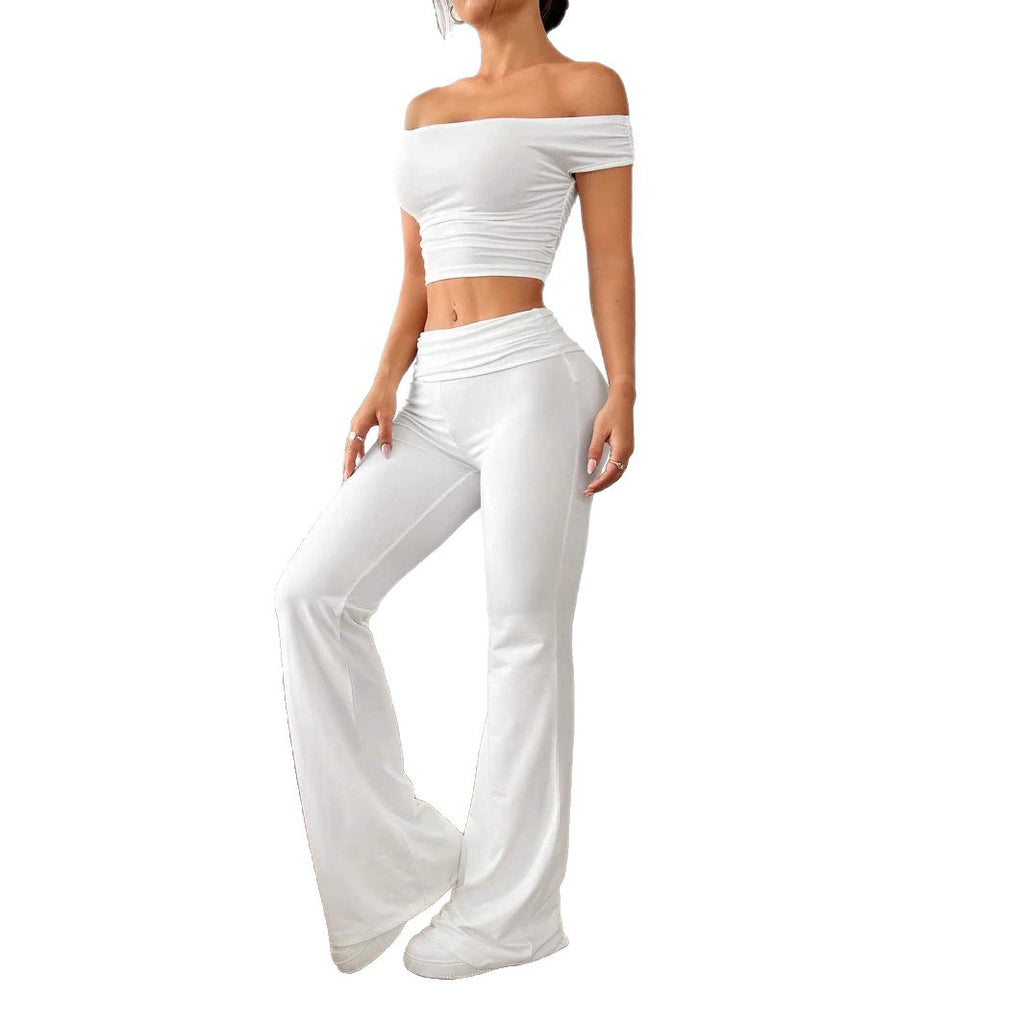 Pleated design  SilhouetteFitted  Type of Clothing Two-piece set   Gender